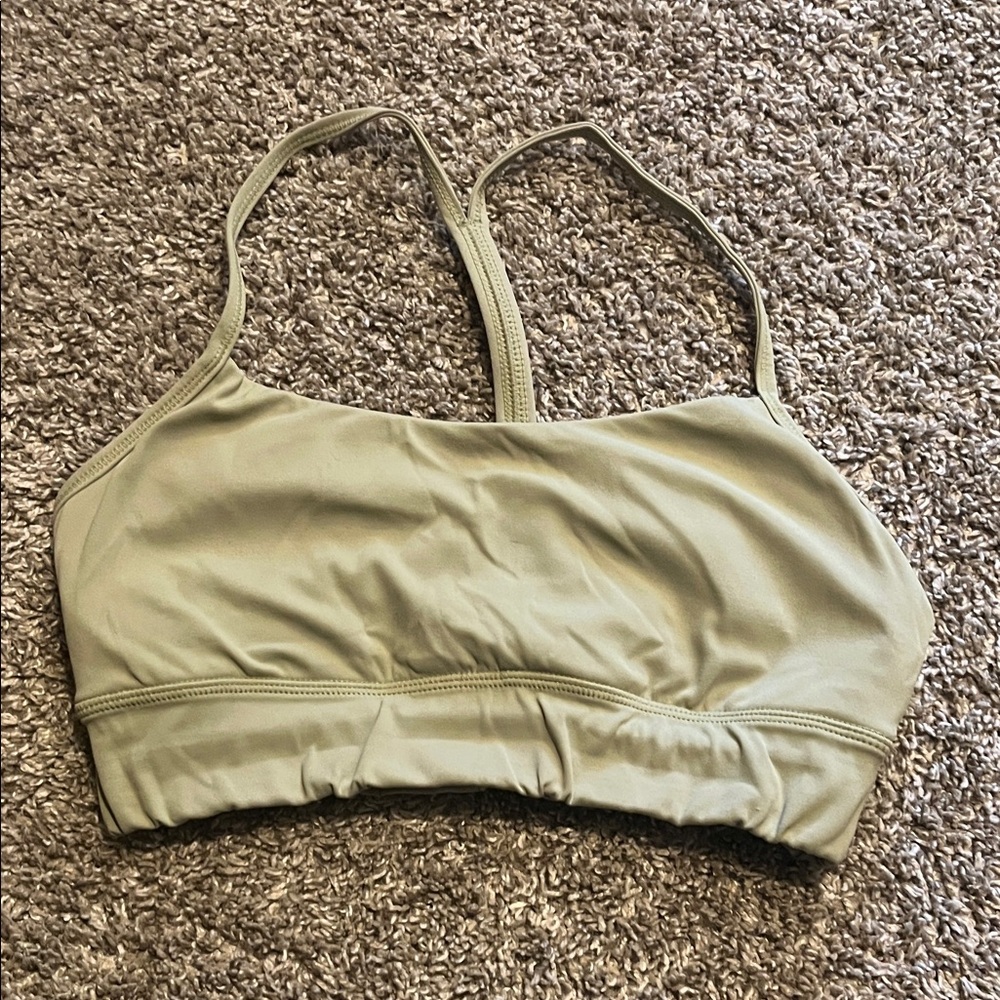 Lululemon Olive Green Sports Bra